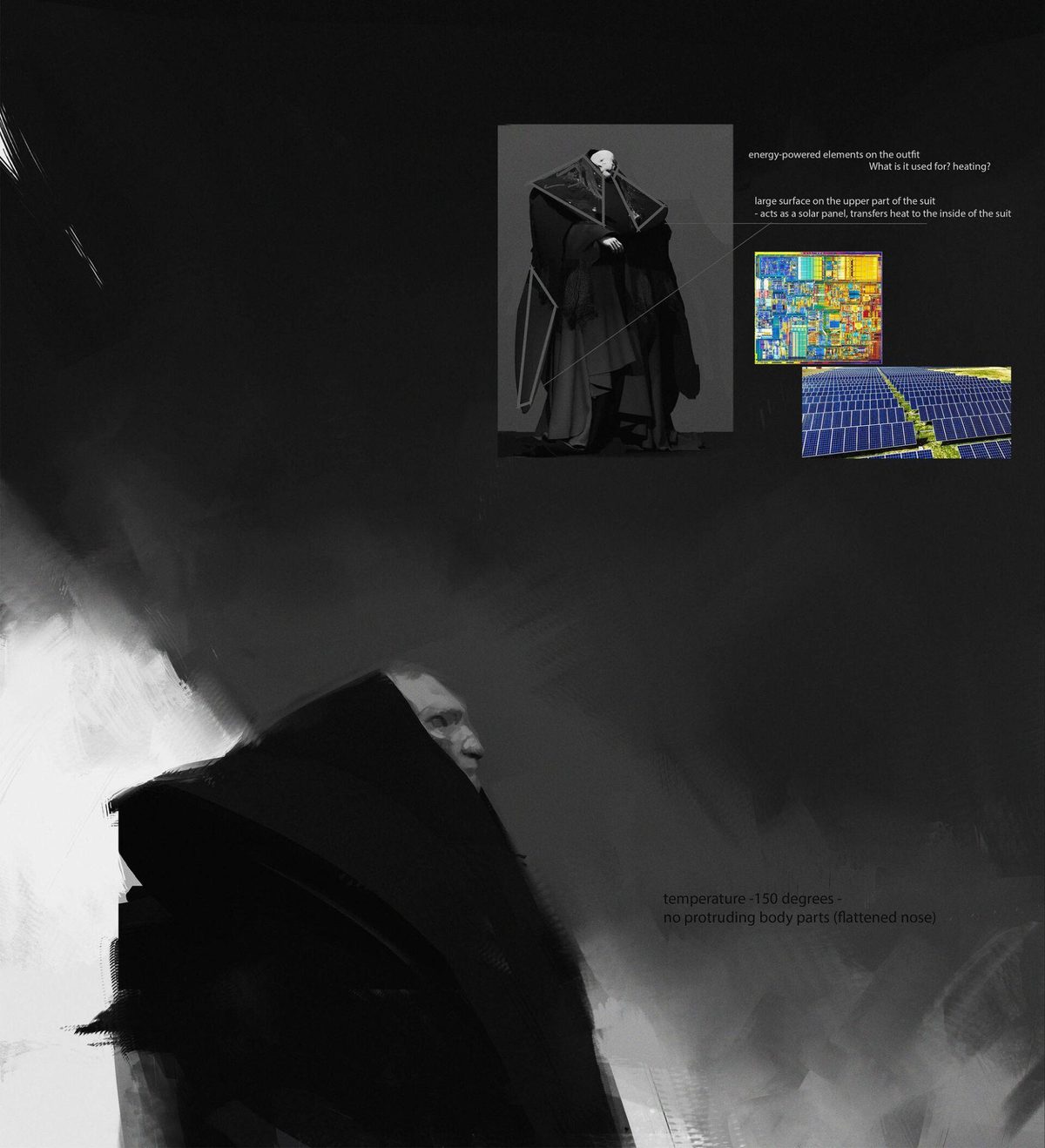 Character design explorations version 2 - variation B