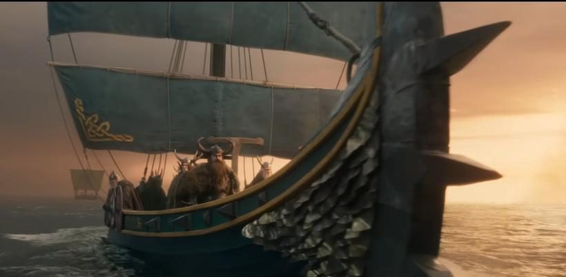 Ship designs for How to Train Your Dragon