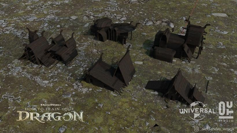 Initial house sketches - weird shapes exploration