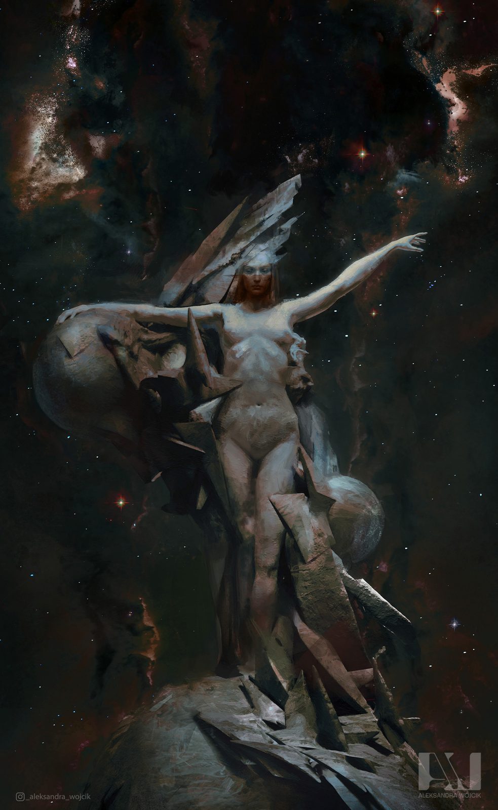 Redshift — illustration by Aleksandra Wojcik